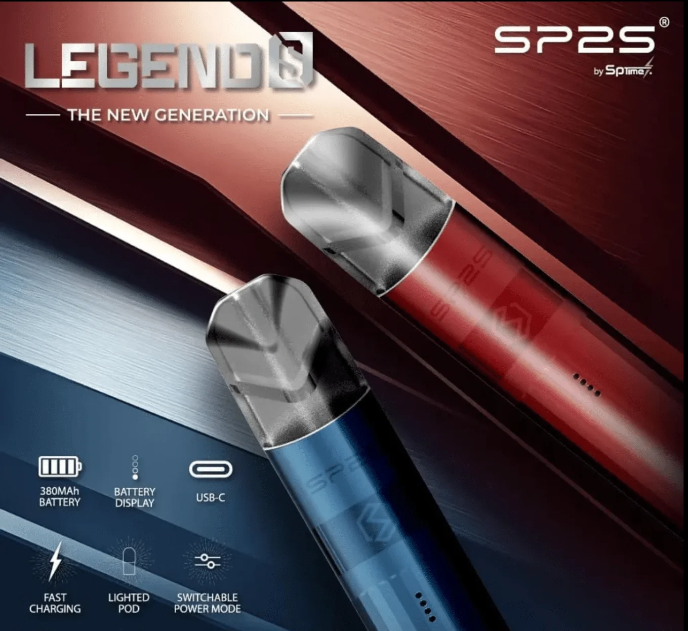SP2主機 傳奇系列鈦色霧化桿