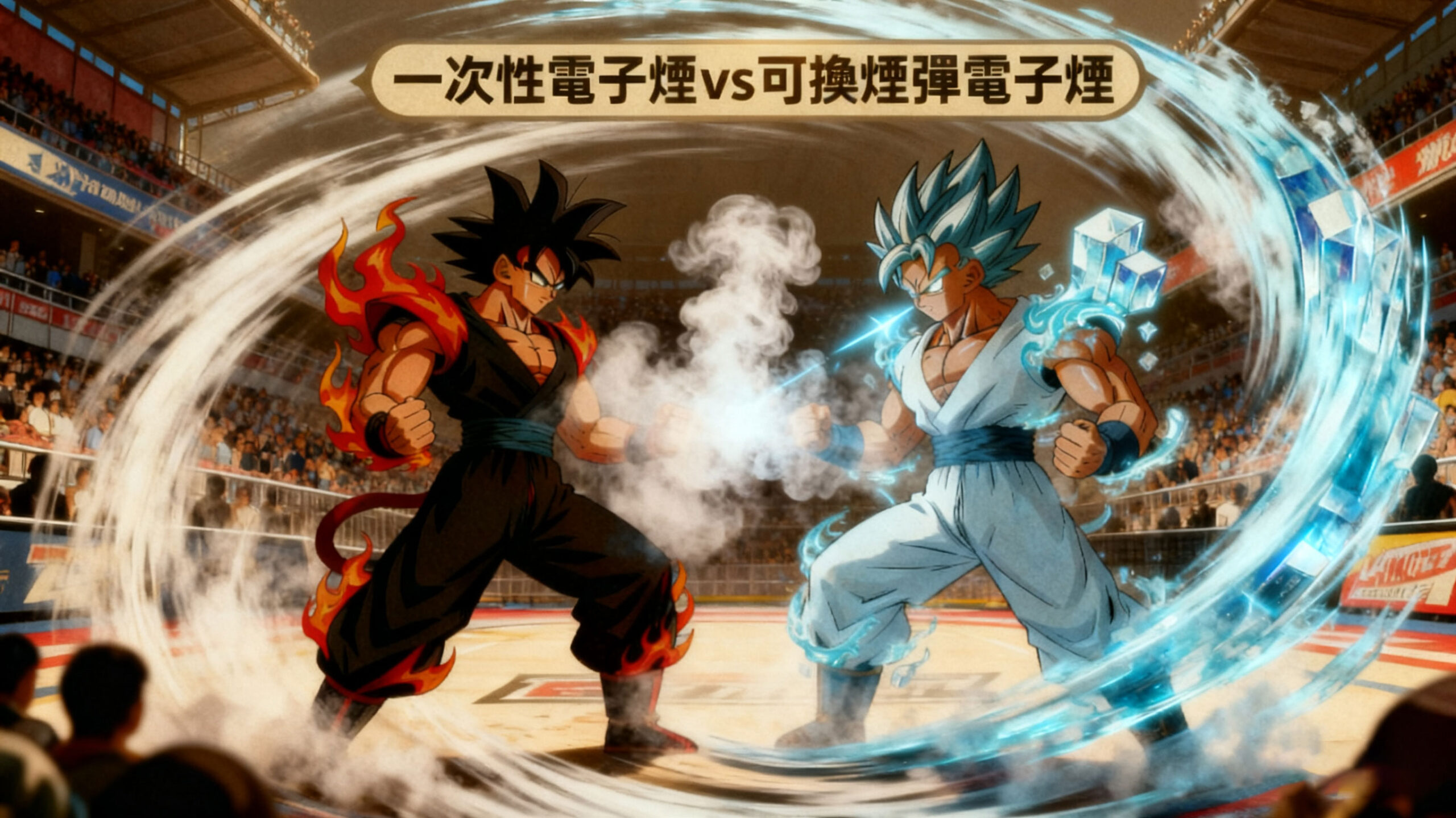 一次性電子煙 vs 可換煙彈電子煙