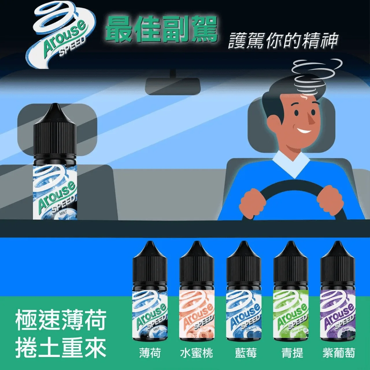 Arouse Speed 極速系列 煙油--2