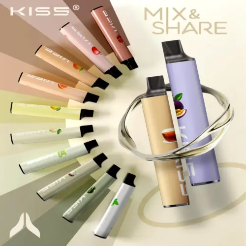 Kiss 6500 Puffs 鎧斯5號一次性電子煙|長效續航|創新體驗|多重口味選擇|台灣出貨