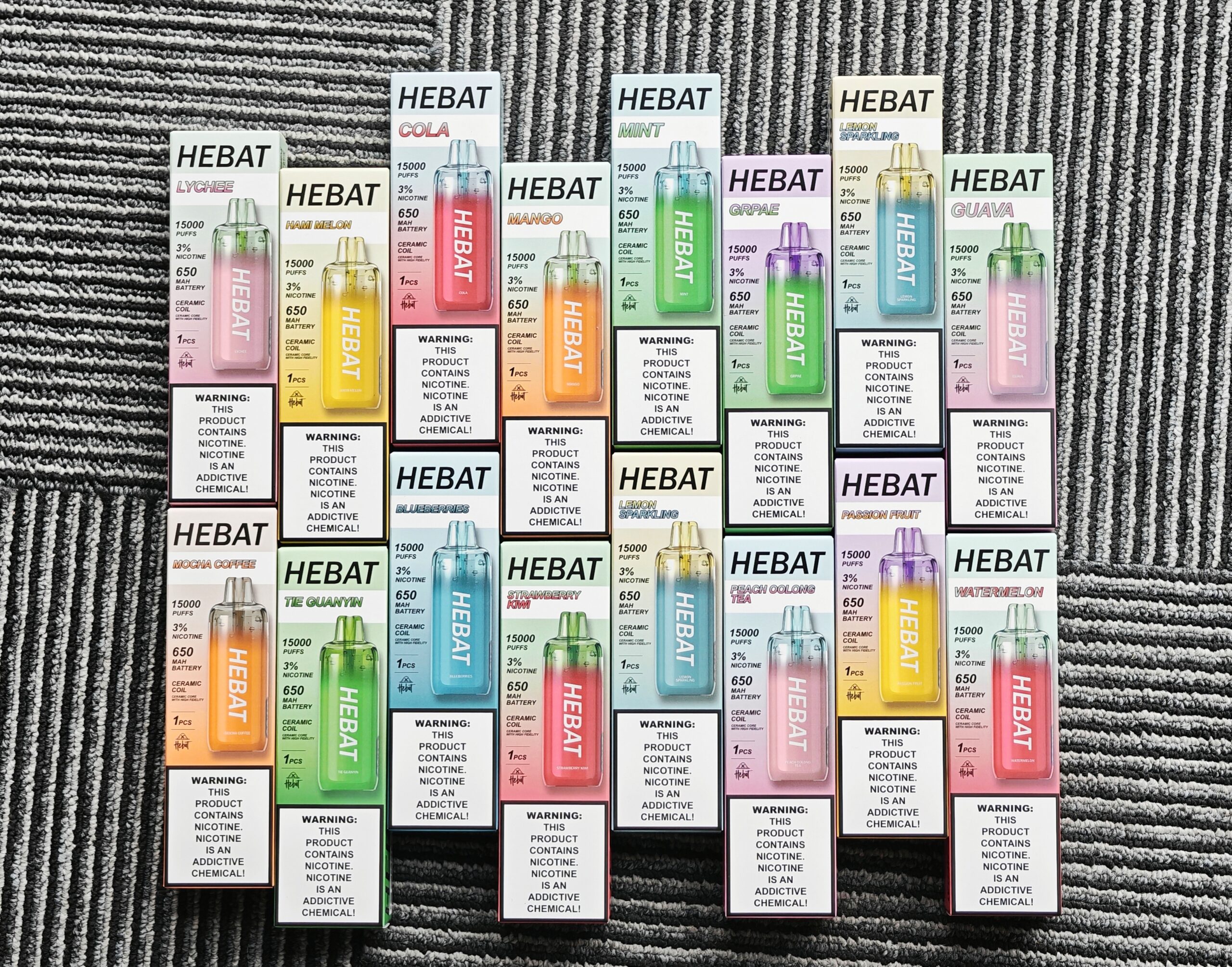 HEBAT 喜貝 15000口