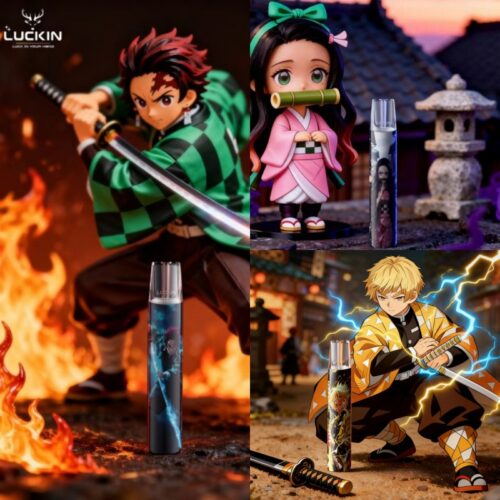 鬼滅之刃 X Luckin 幸運主機聯名｜8W–10W 雙段調節 限量動漫聯名電子煙主機