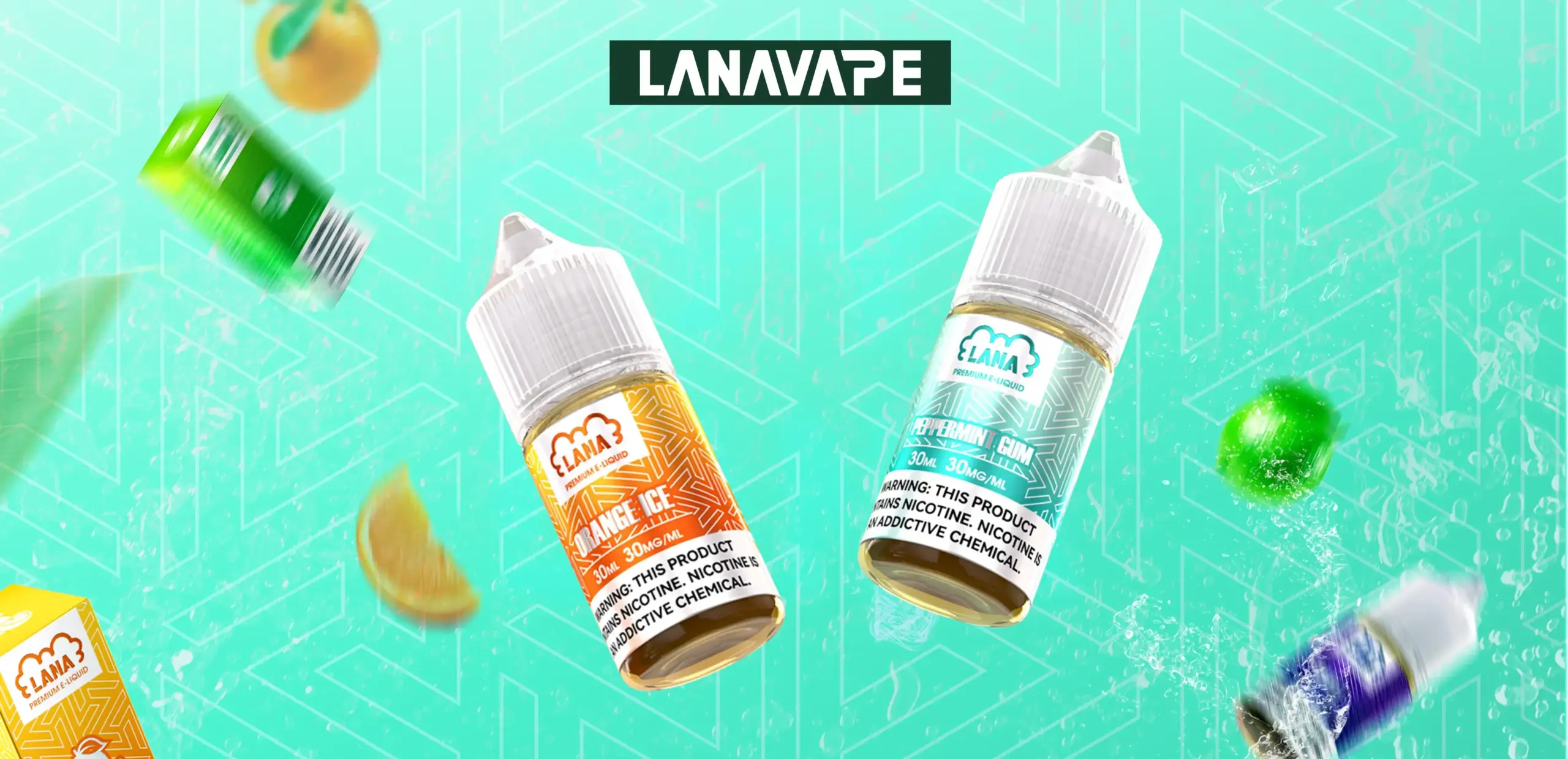 LANA煙油 30ml|30mg尼古丁鹽|順滑擊喉感・高純度穩定輸出
