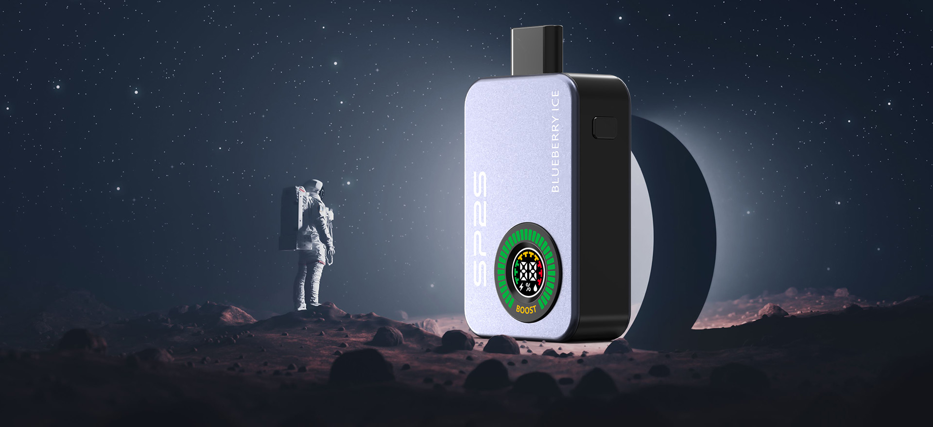 SP2S Apollo 12000口拋棄式電子煙|雙模式無煙霧黑科技・Mesh網狀線圈 台灣現貨